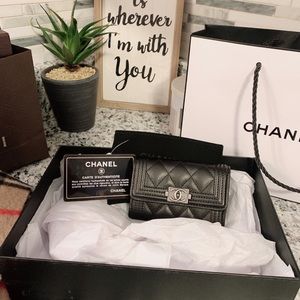 Chanel Trifold Wallet
